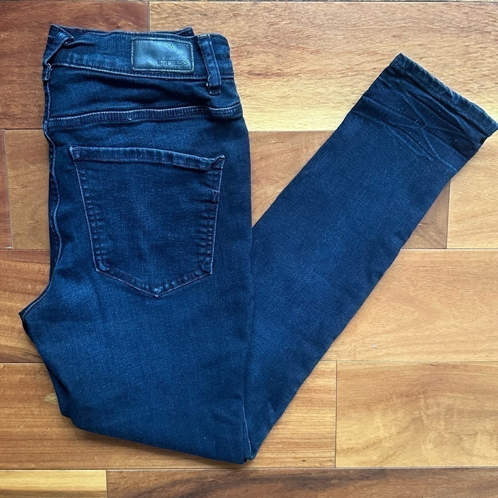 Express High Rise Denim Legging